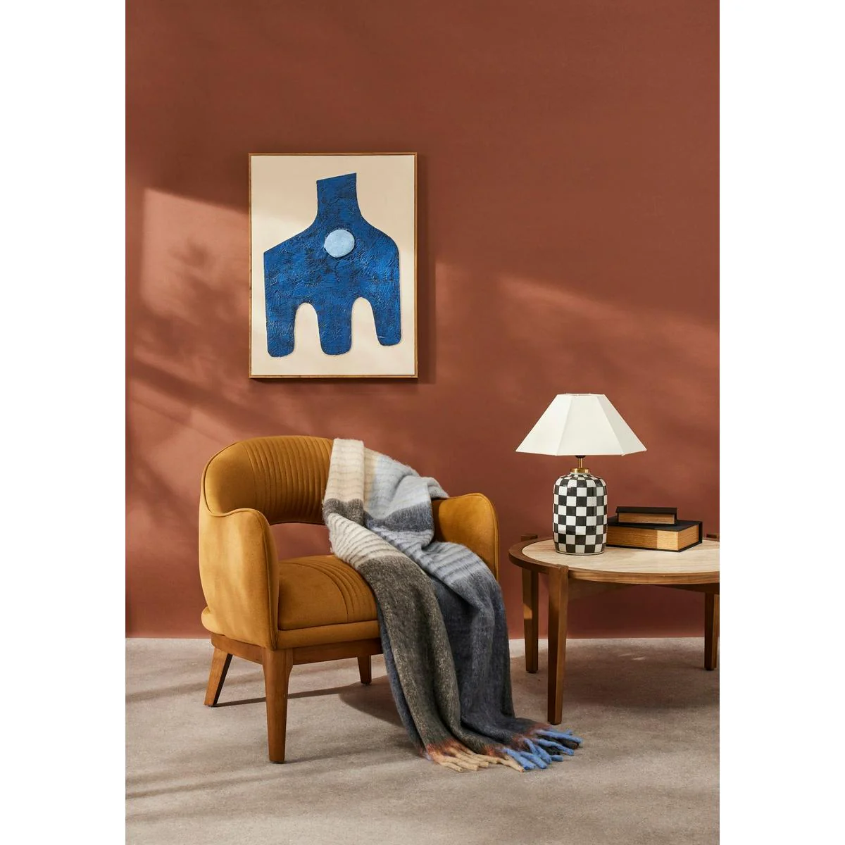 Academy Haynes Table Lamp Multi-Coloured 40x40x49cm - Image 6