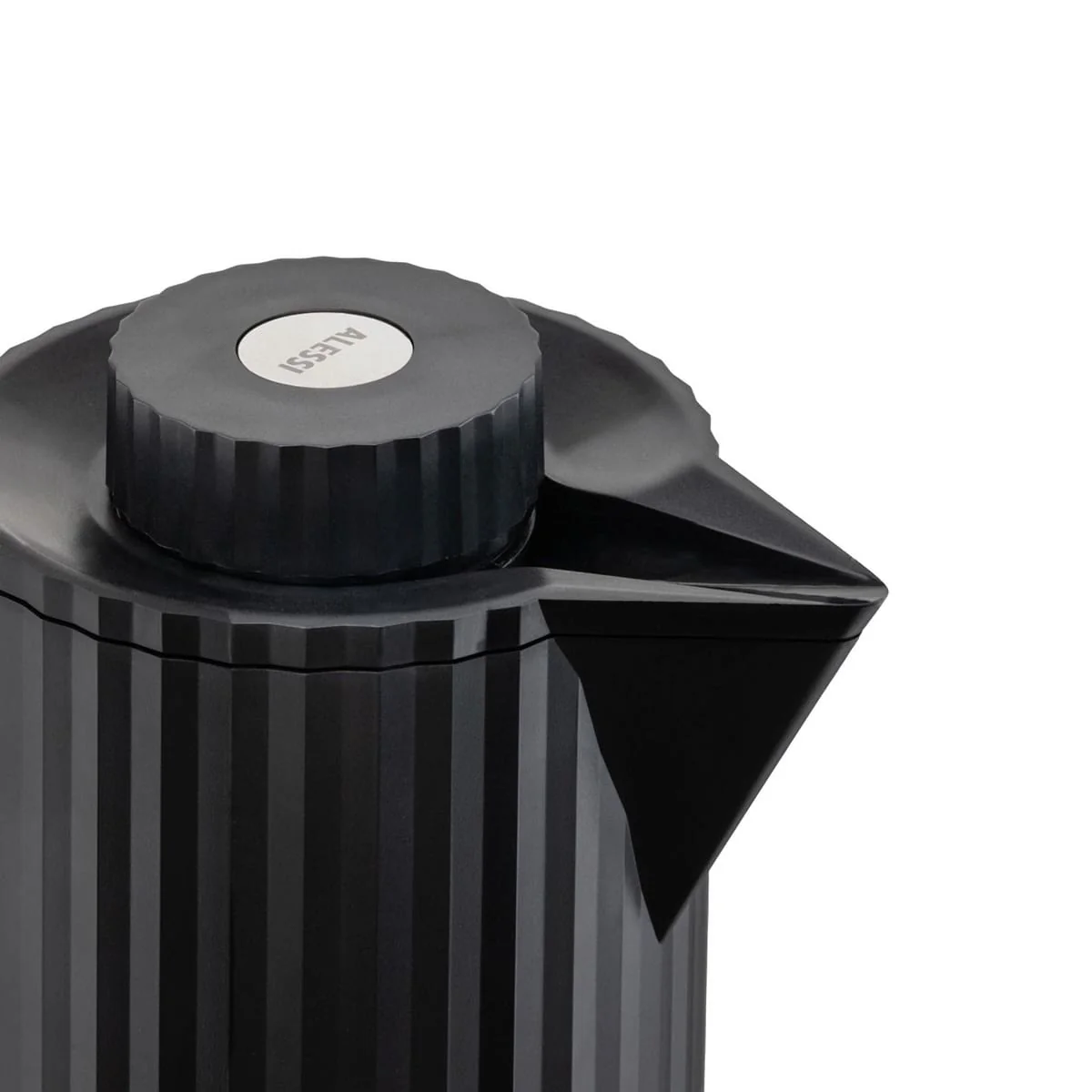 Alessi Plissé Electric Kettle Black 1.7L - Image 3