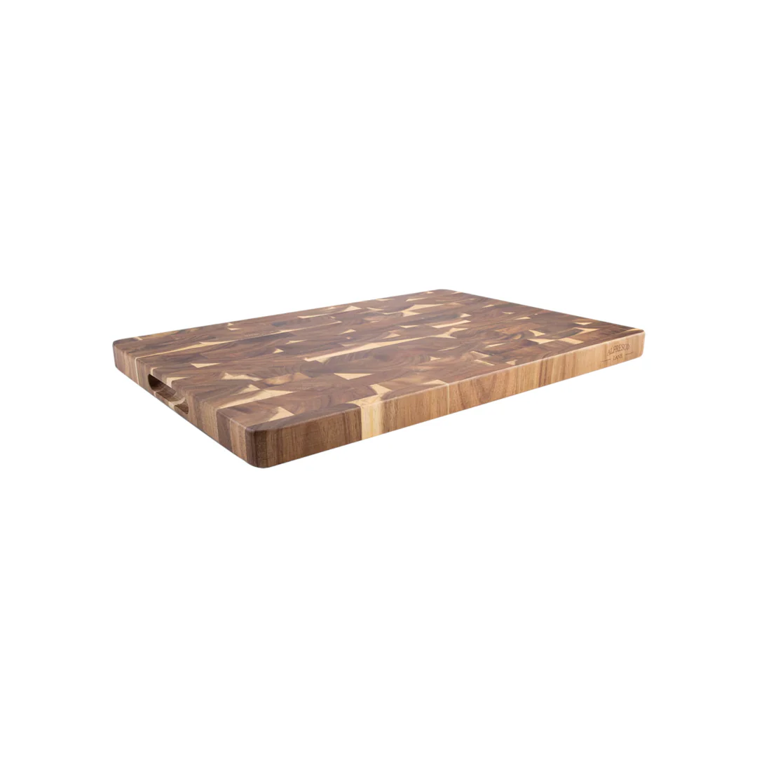 Alfresco Lane Acacia Wood End Grain Cutting Board 40 x 30cm - Image 3