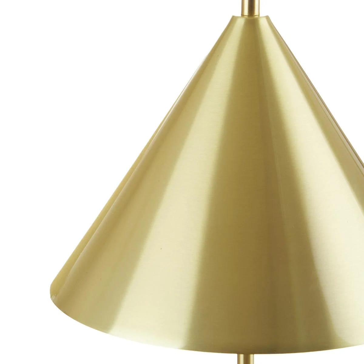 Amalfi Charlie Conical Table Lamp Gold 25x25x27.5cm - Image 3