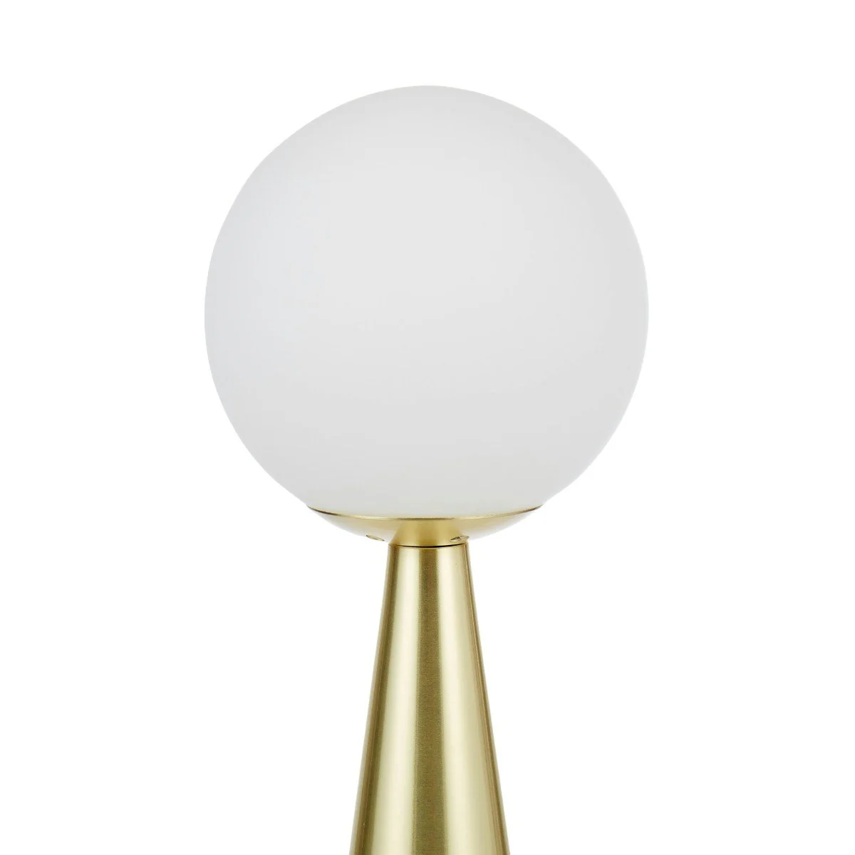 Amalfi Orion Table Lamp Gold & White 15x15x45cm - Image 5