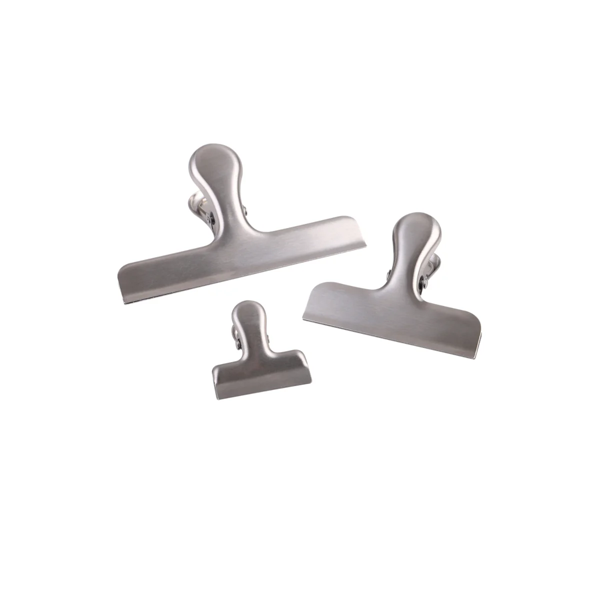 Appetito Bag Clips Stainless Steel Set of 3 - Image 3
