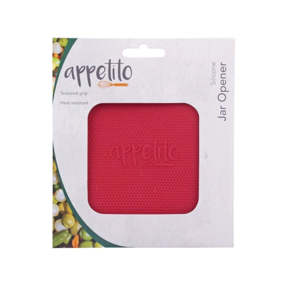Appetito Silicone Jar Opener Red - Image 3
