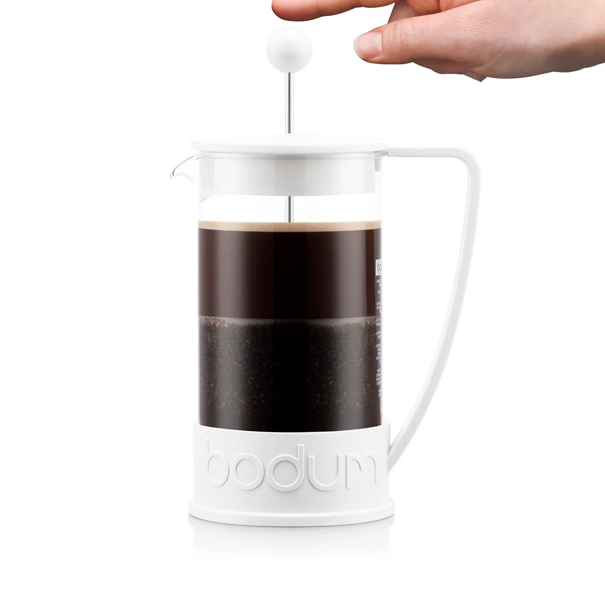 Bodum Brazil 8 Cup Plunger White - Image 5