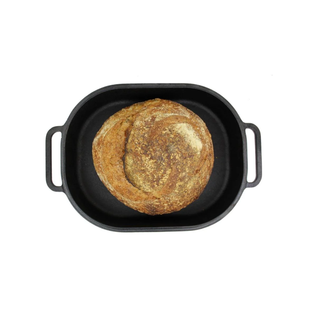 Brunswick Bakers Cast Iron Bread Baking Pan 39x26cm - Image 6