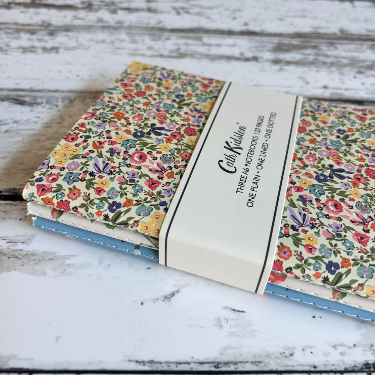Cath Kidston Floral Notebook 15x21cm (Set of 3) - Image 3