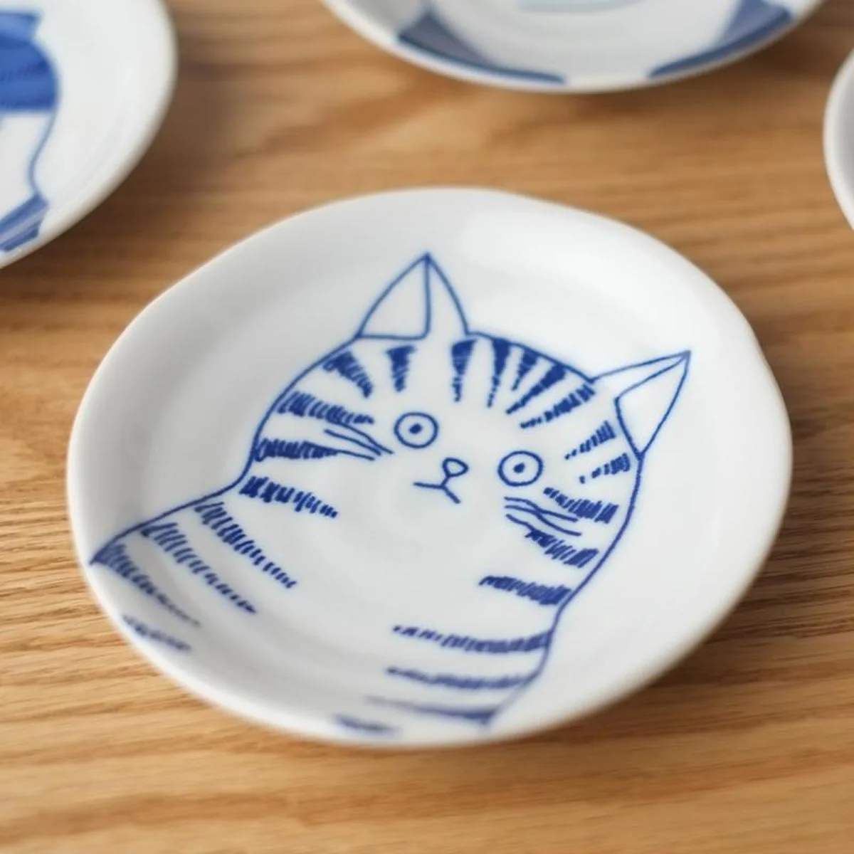 Concept Japan Shichita Dora Cat Plate 12cm - Image 3