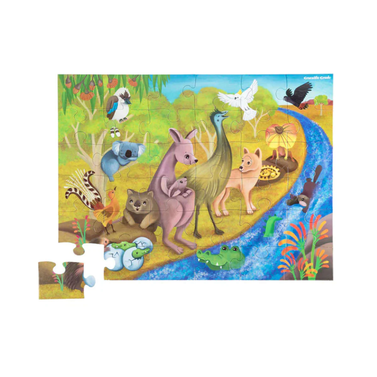 Crocodile Creek Outback Adventures Classic Floor Puzzle 36 Piece - Image 2