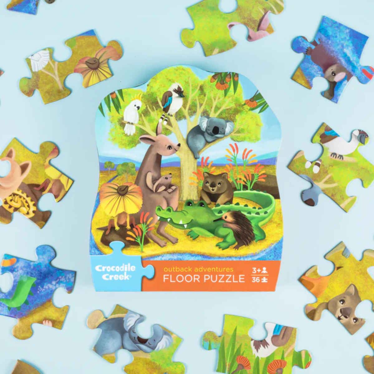Crocodile Creek Outback Adventures Classic Floor Puzzle 36 Piece - Image 3