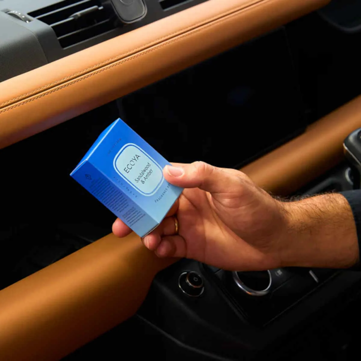 Ecoya Sandalwood & Amber Car Diffuser Refill - Image 4