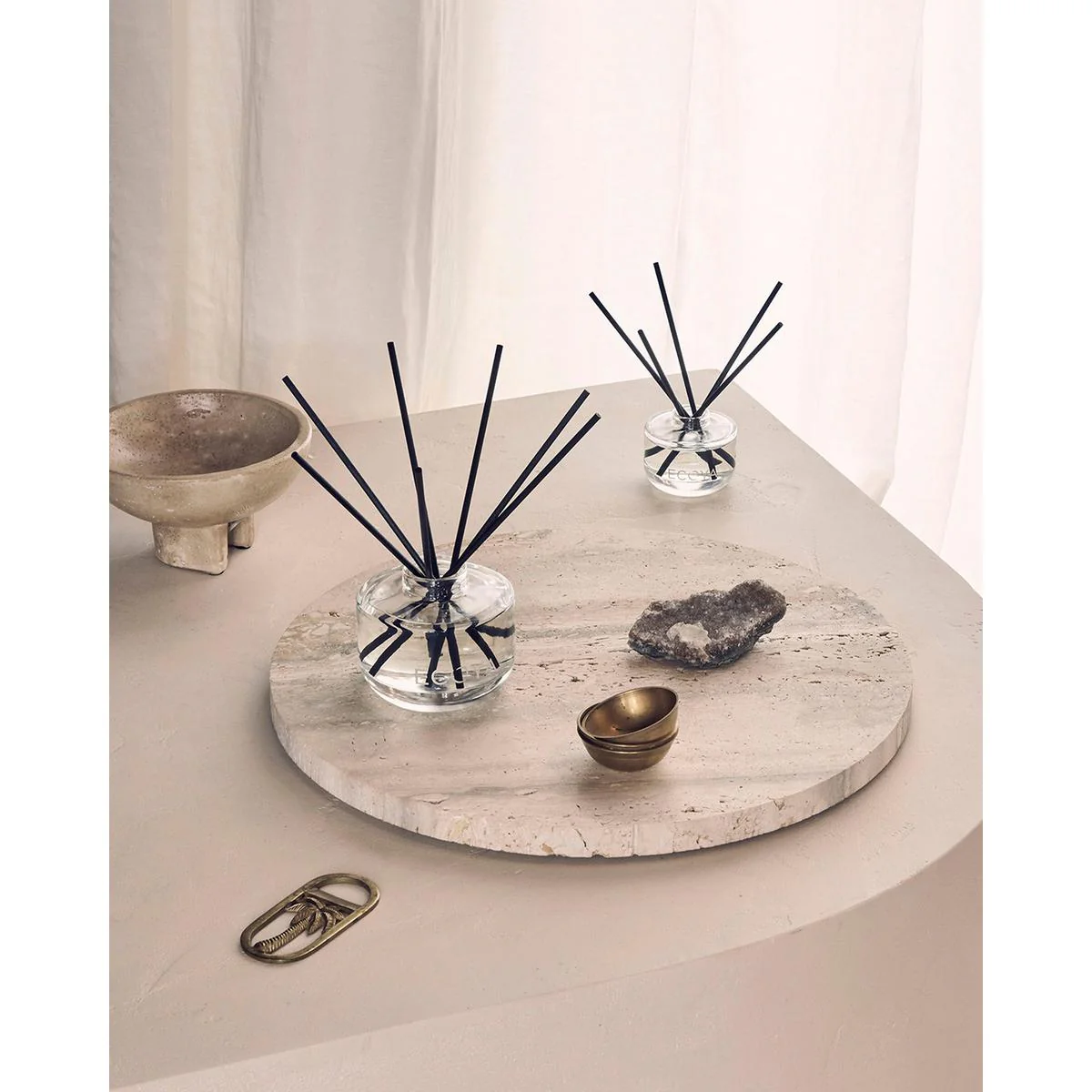 Ecoya Sandalwood & Amber Mini Reed Diffuser 50ml - Image 3