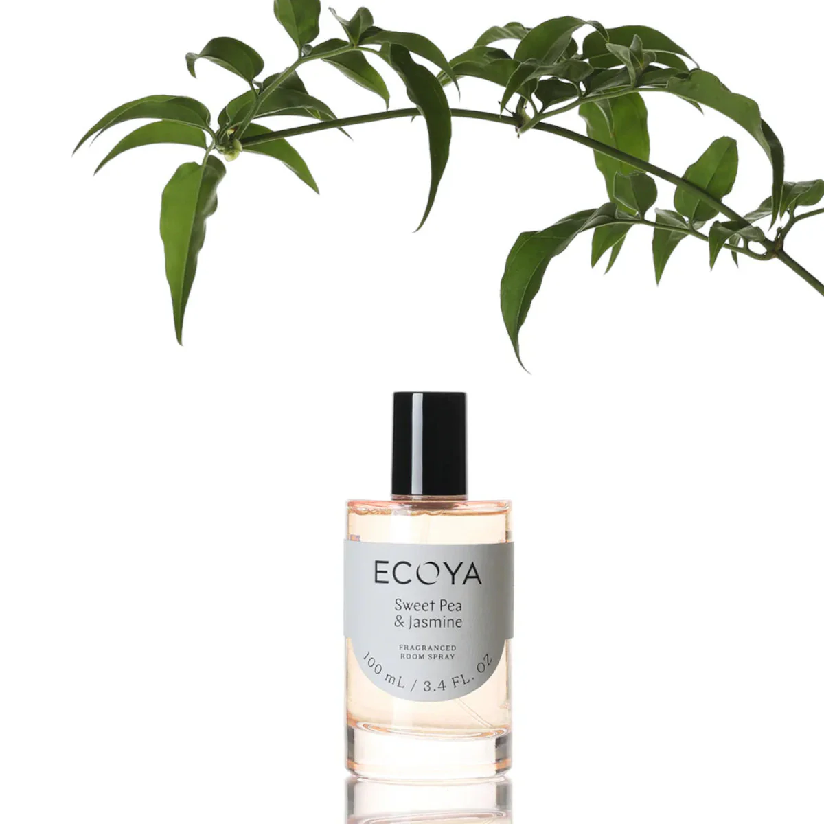 Ecoya Sweet Pea & Jasmine Room Spray 100ml - Image 2