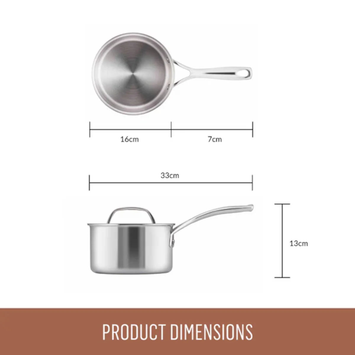 Essteele Eternità Saucepan 16cm (1.8L) - Image 2