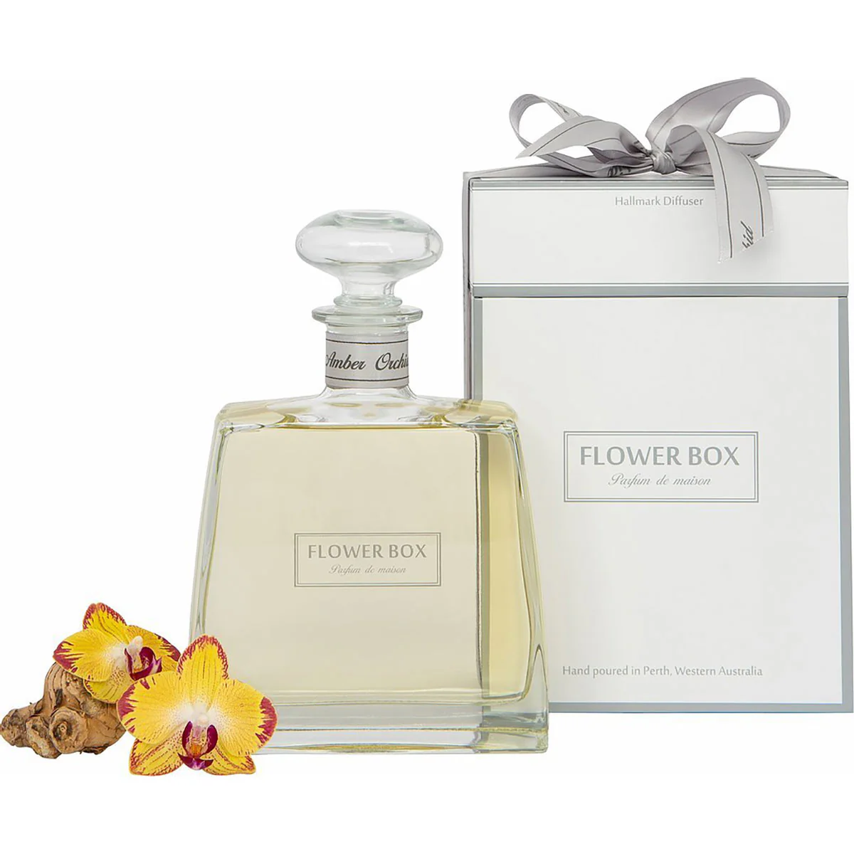 Flower Box Hallmark Diffuser Amber Orchid 700ml - Image 3