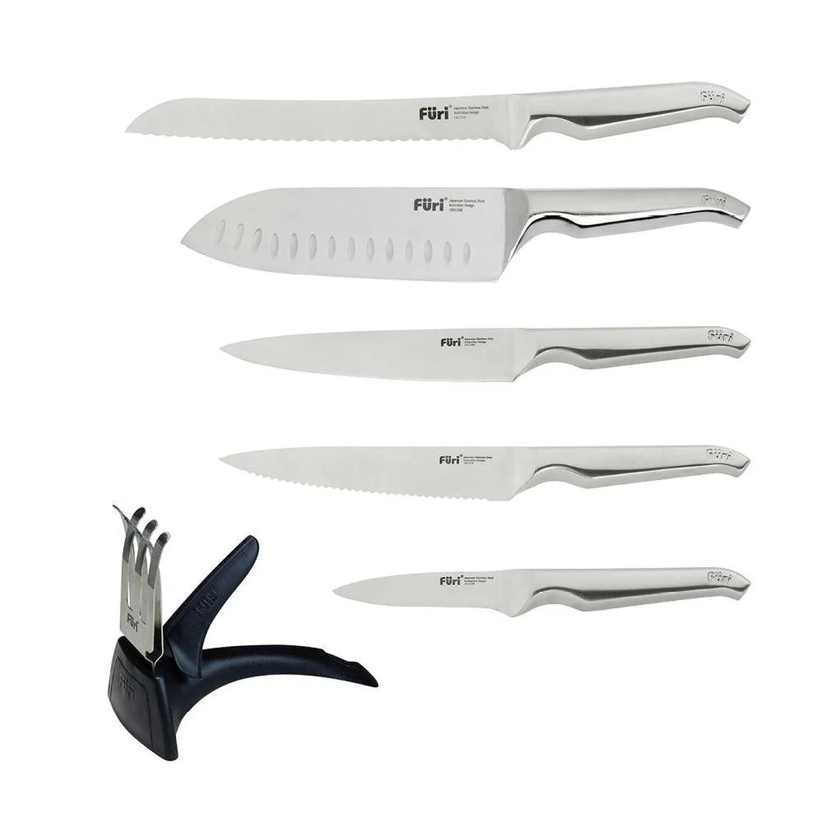 Furi Pro Wood Knife Block Set 7 Piece - Image 13