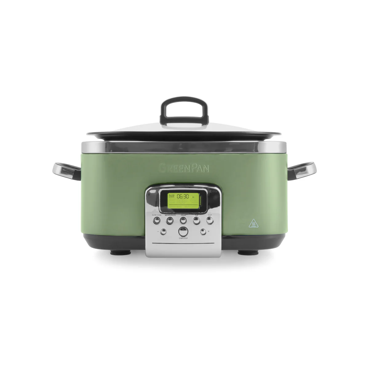 Greenpan Elite Slow Cooker Sage 6L - Image 2