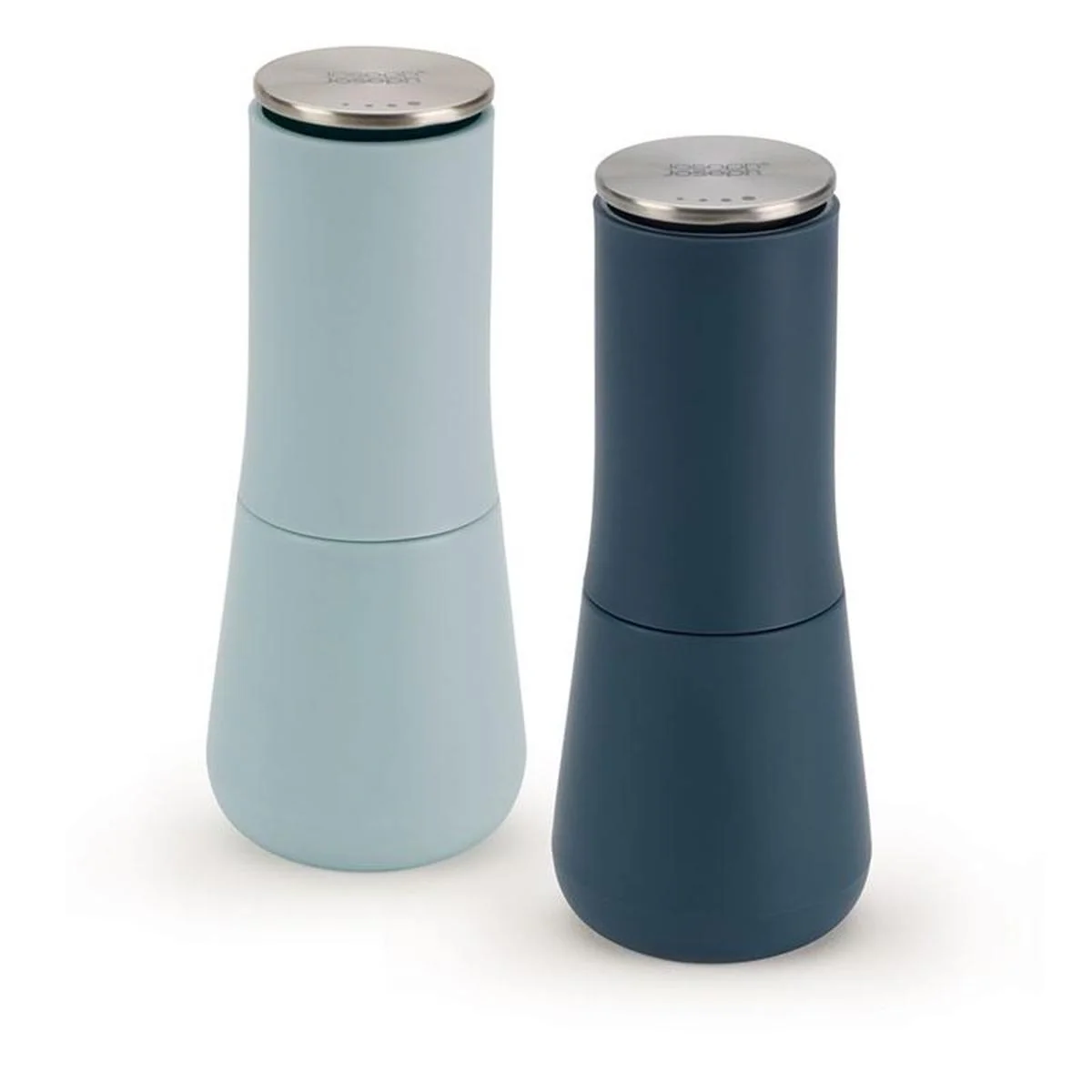 Joseph Joseph Milltop Salt & Pepper Mill Set Sky - Image 2