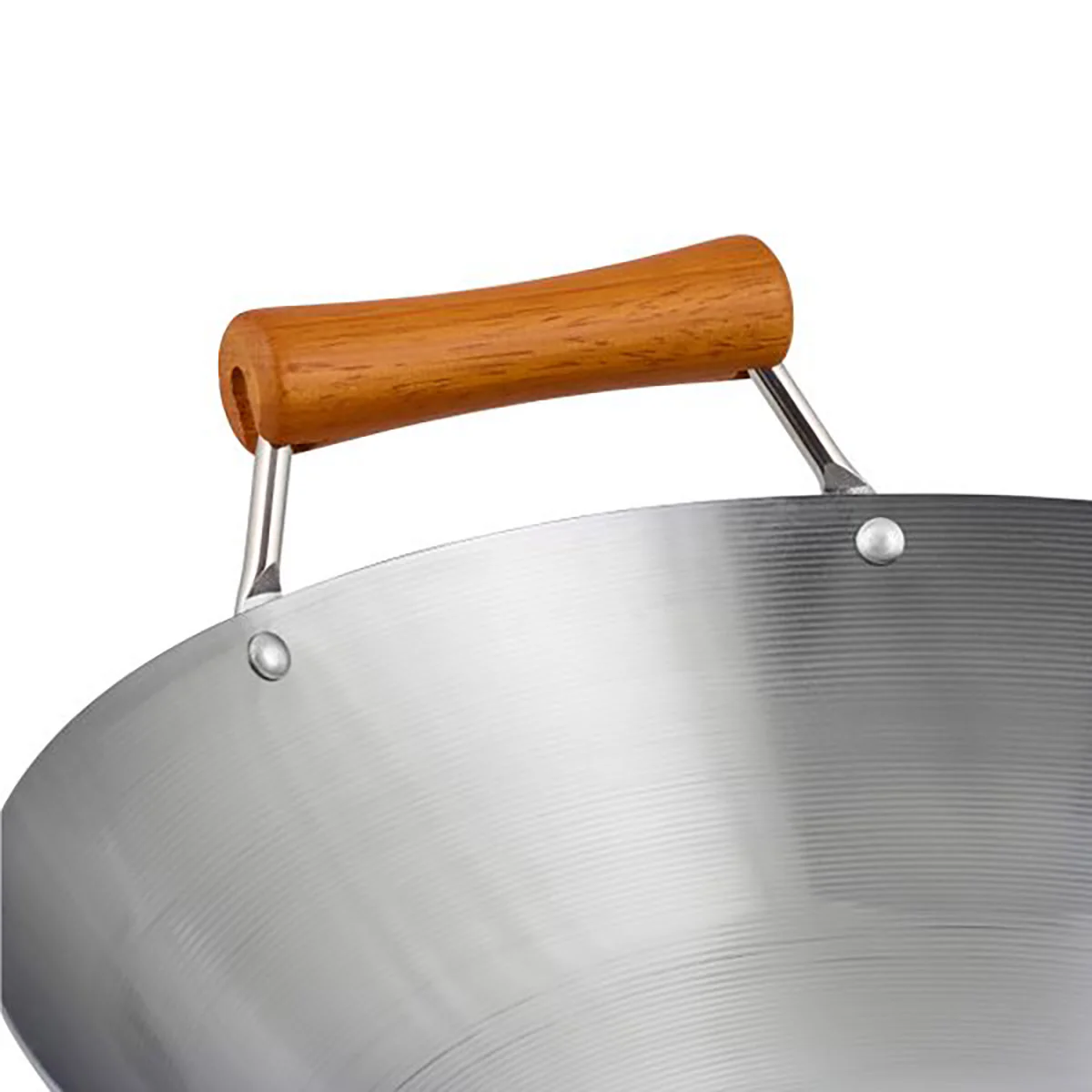 Ken Hom Carbon Steel Wok 32cm - Image 4