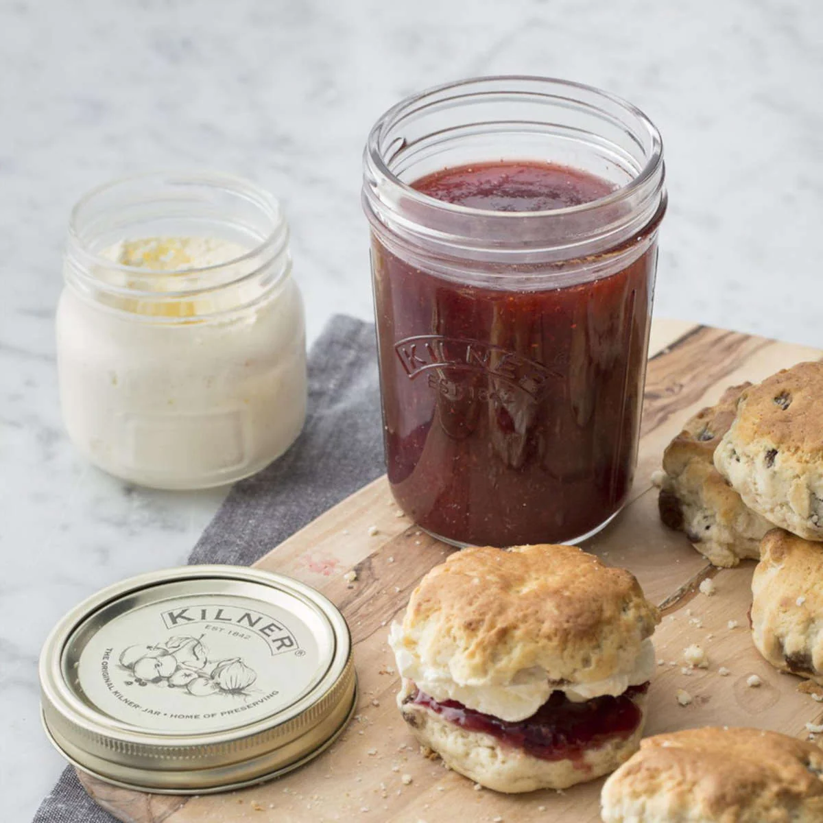 Kilner Wide Mouth Preserve Jar 350ml - Image 3
