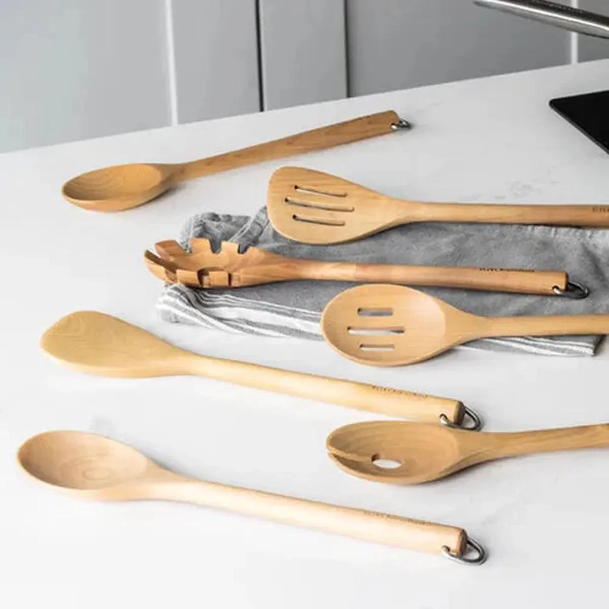 KitchenAid Birchwood Solid Turner - Image 9