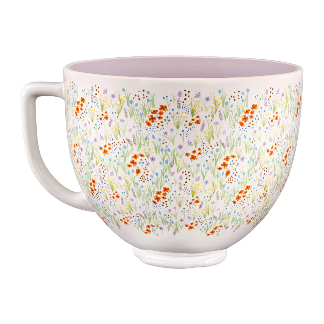 KitchenAid KSM156 Artisan Tilt-Head Stand Mixer Wildflower - Image 9