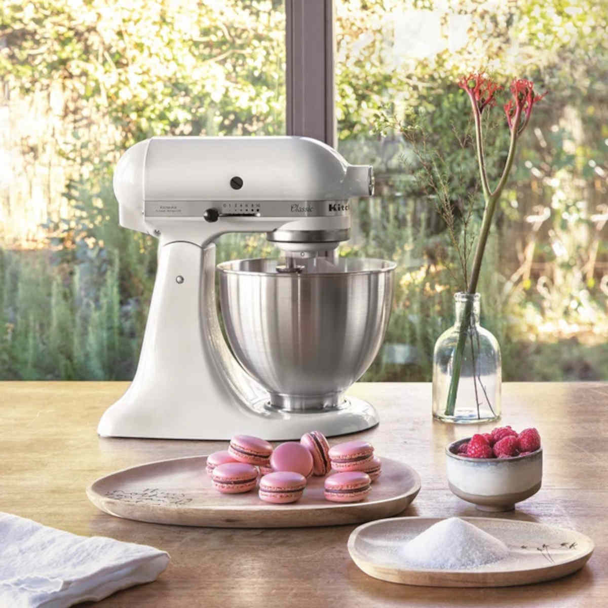 KitchenAid KSM45 Classic Mixer White - Image 7