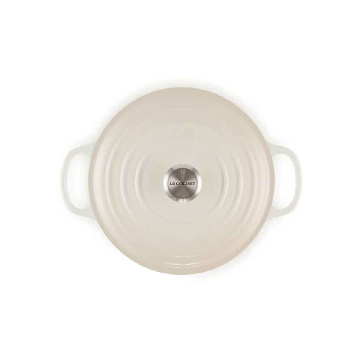 Le Creuset Signature French Oven Meringue 26cm (5.3L) - Image 4