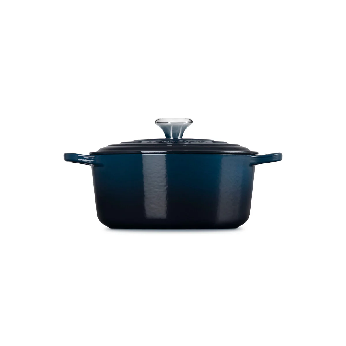Le Creuset Signature Round Casserole Nuit 24cm (4.2L) - Image 2