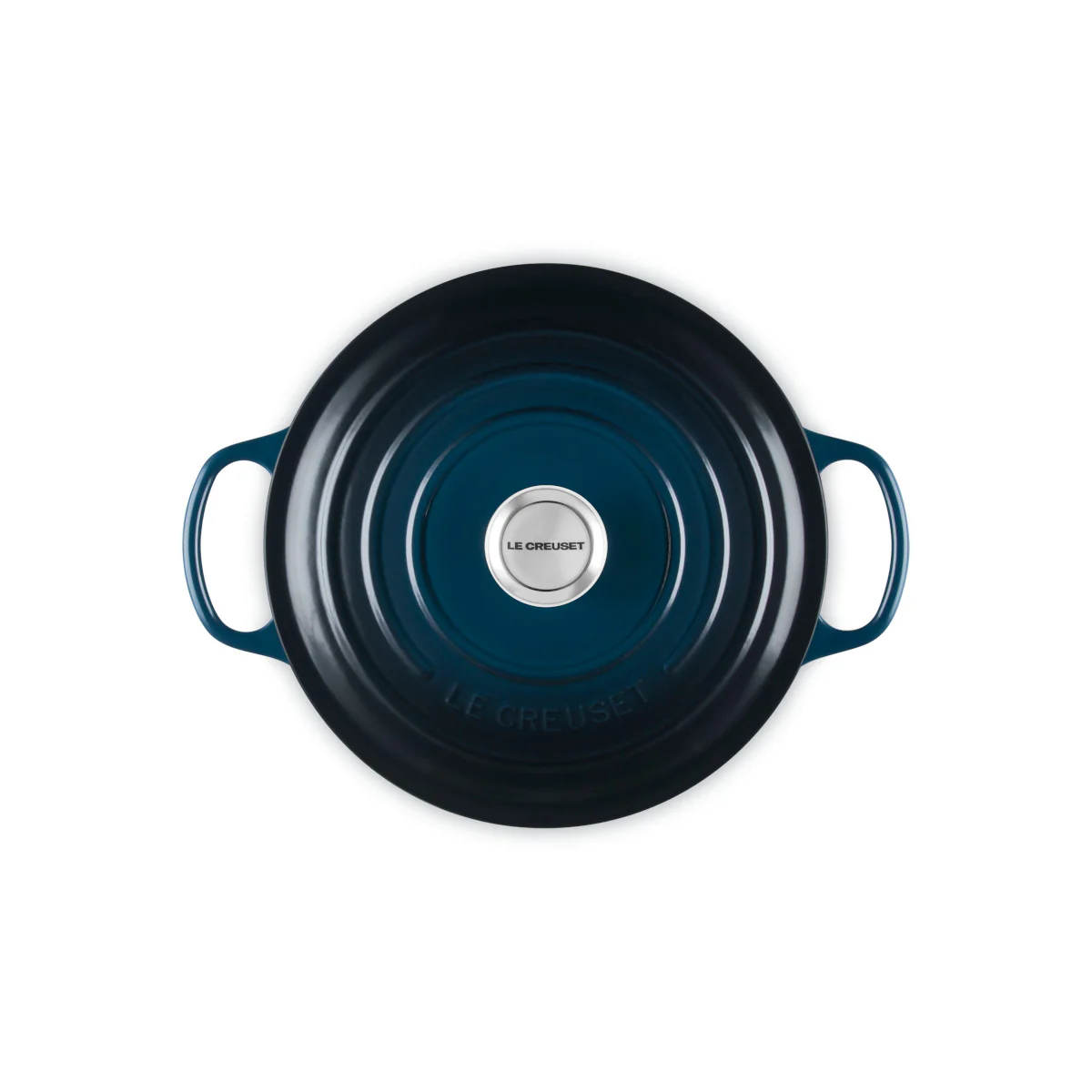 Le Creuset Signature Round Casserole Nuit 26cm (5.3L) - Image 3