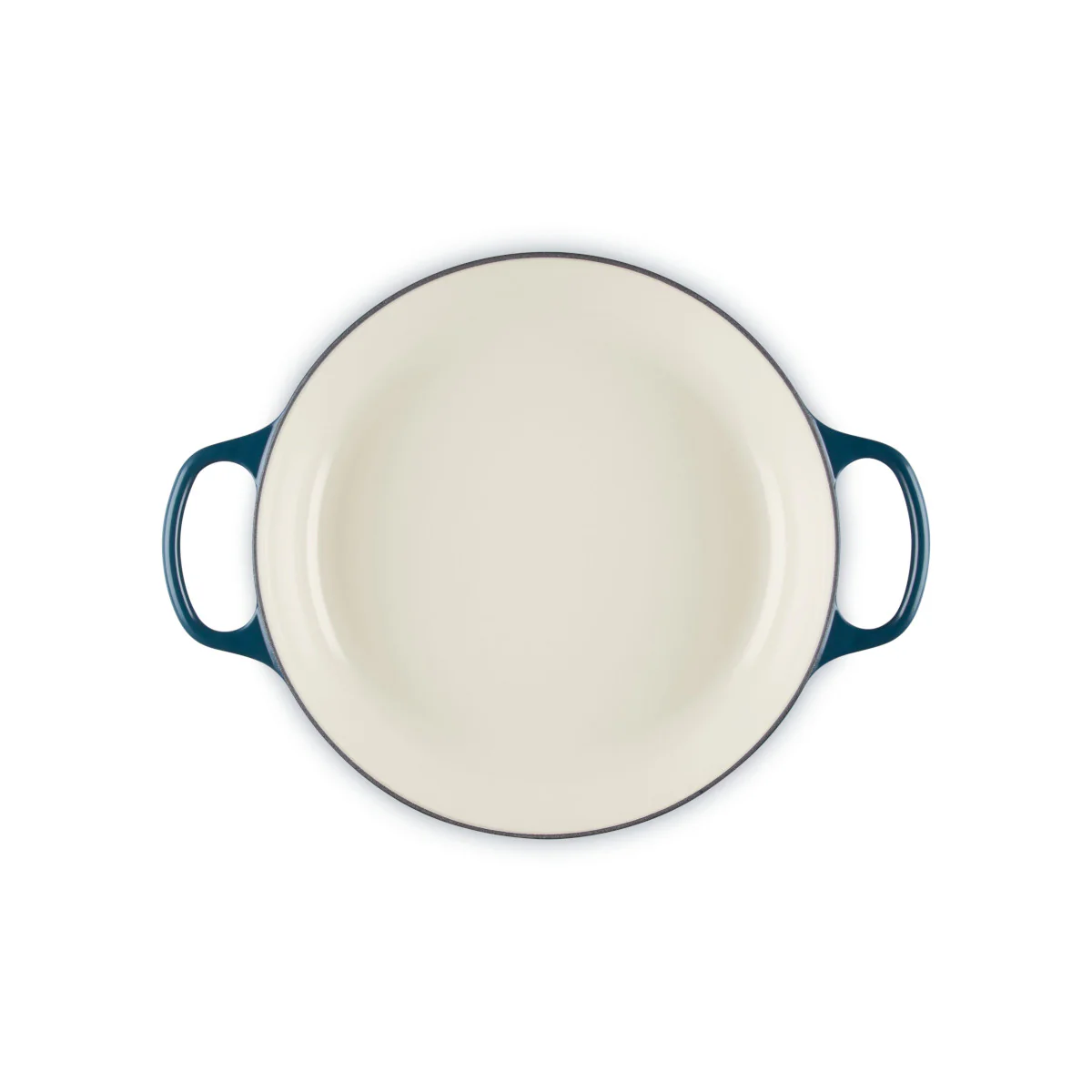 Le Creuset Signature Round Shallow Casserole Nuit 30cm (3.5L) - Image 3
