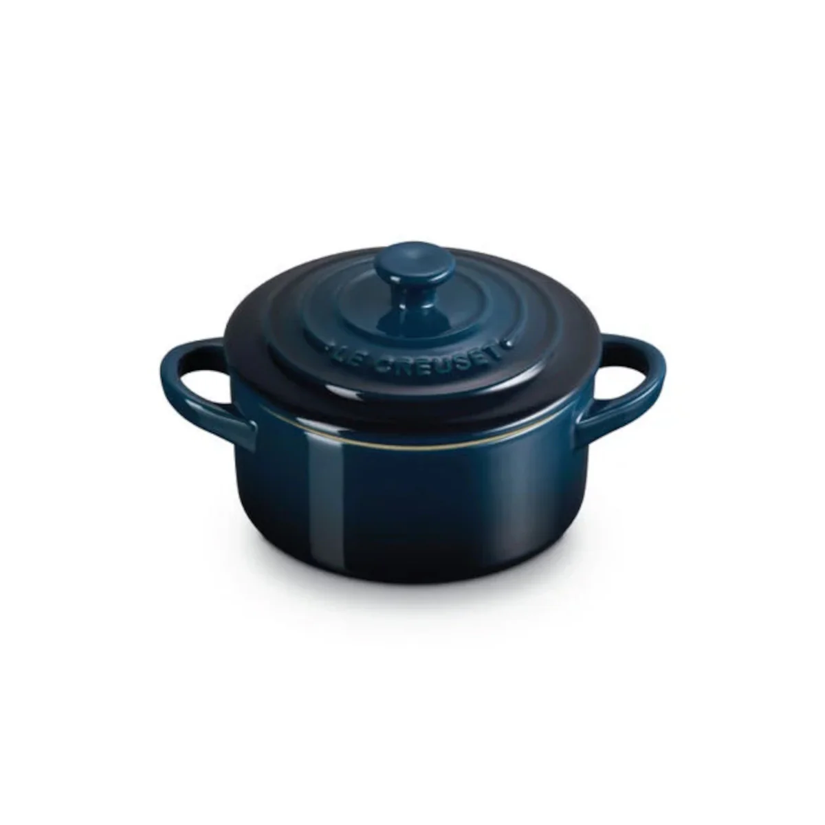 Le Creuset Stoneware Mini Cocotte Nuit 250ml - Image 3