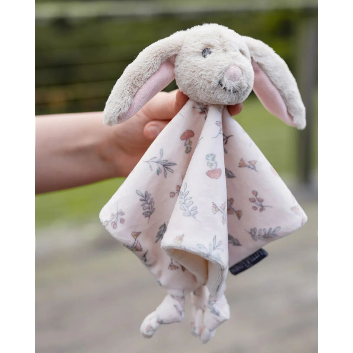 Little Linen Baby Comforter - Harvest Bunny - Image 3