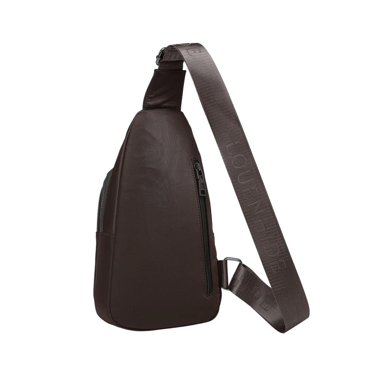 Louenhide Boyd Nylon Sling Bag Chocolate - Image 4