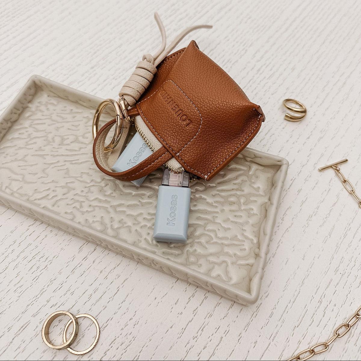 Louenhide Gina Bag Charm Tan - Image 4