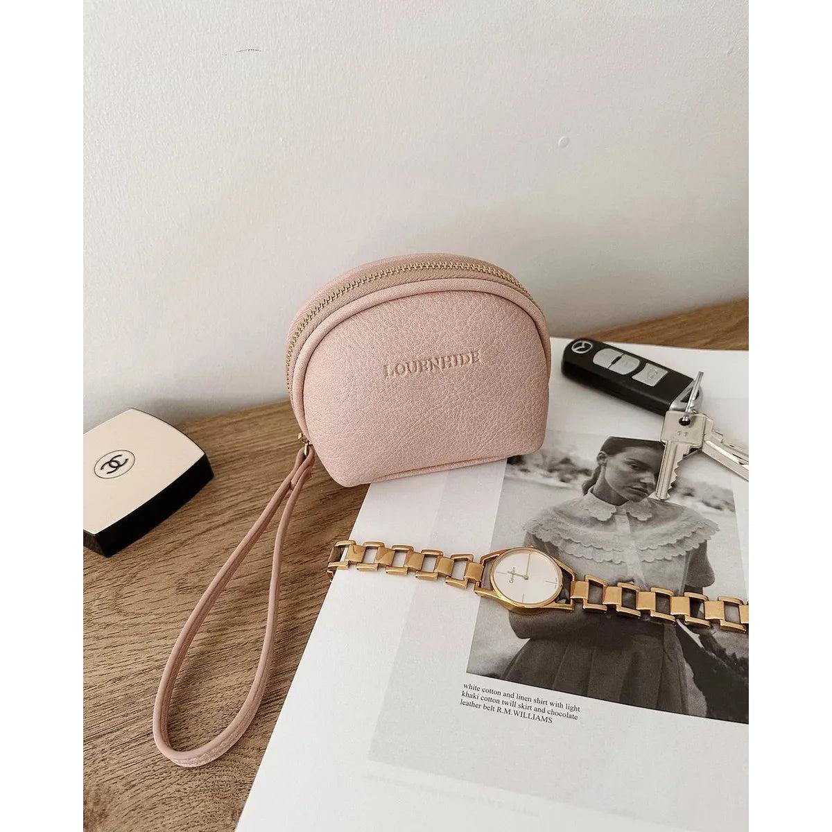 Louenhide Paige Round Coin Purse Butter Blush - Image 5