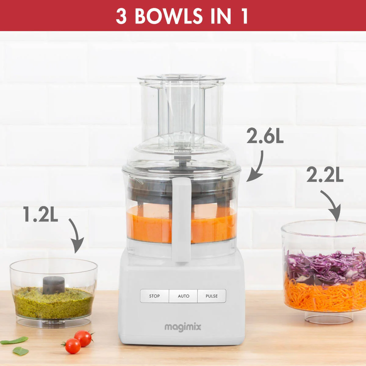 Magimix 3200XL Food Processor White - Image 11
