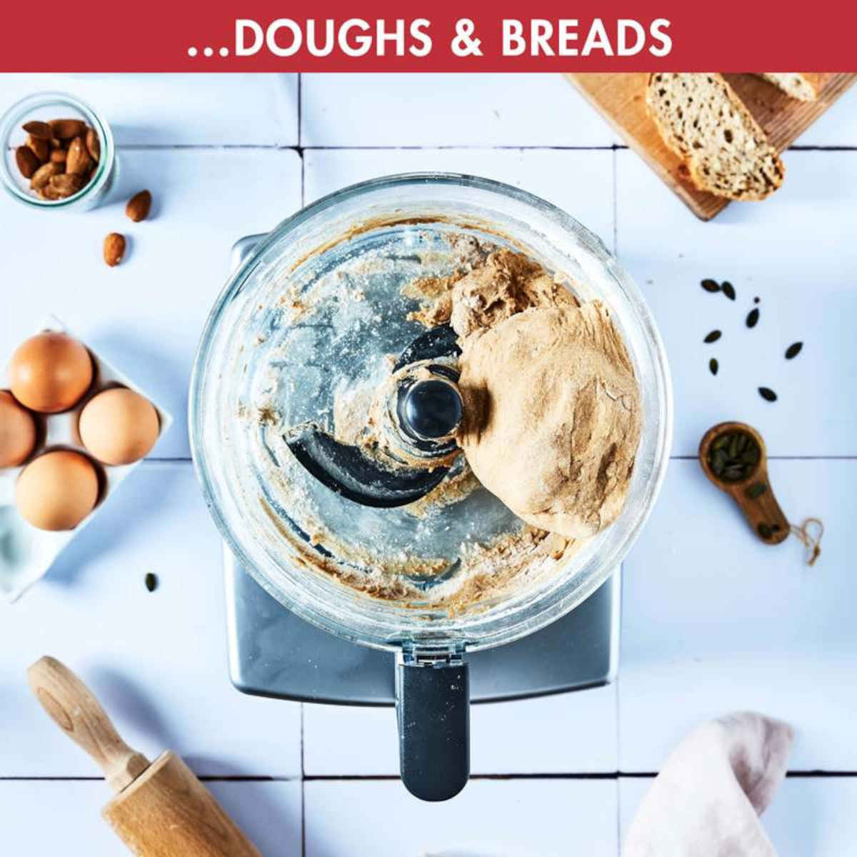 Magimix 4200XL Food Processor with Blendermix Chrome - Image 6