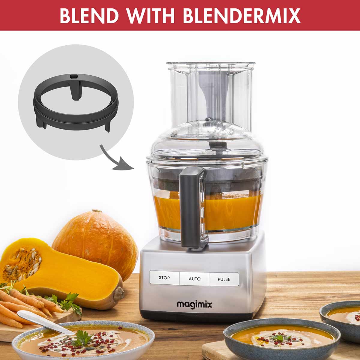 Magimix 5200XL Food Processor Chrome - Image 8