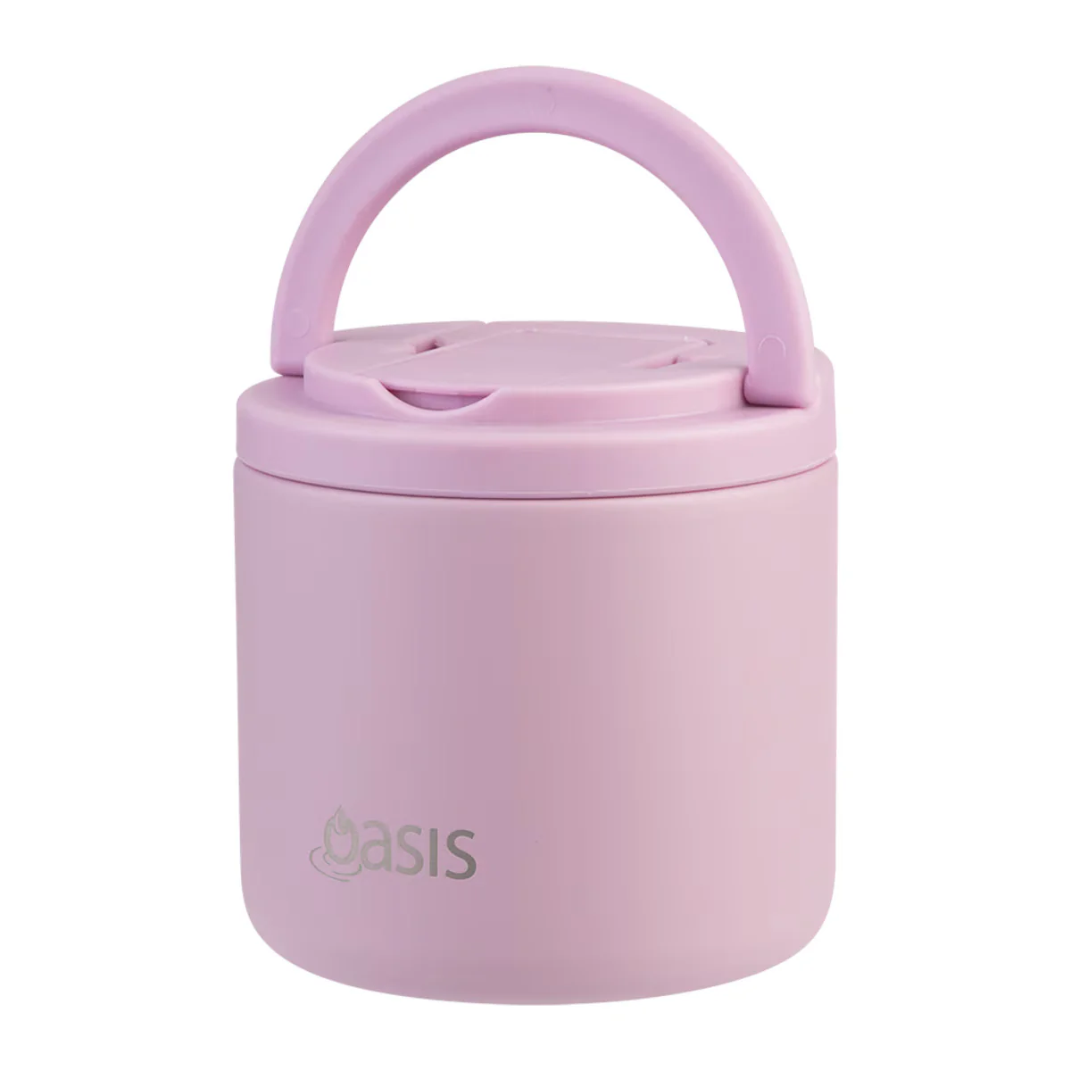 Oasis Double Wall Insulated Food Flask Blush 500ml - Image 3