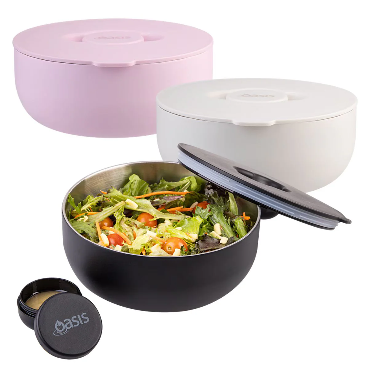 Oasis Fresh'N'Go Lunch Bowl Alabaster 950ml - Image 9