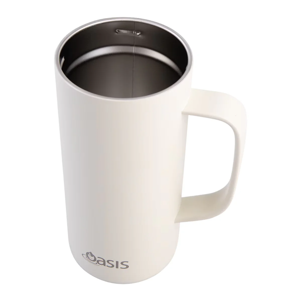 Oasis Stainless Steel Double Wall Insulated Coffee Press Alabaster 600ml - Image 6