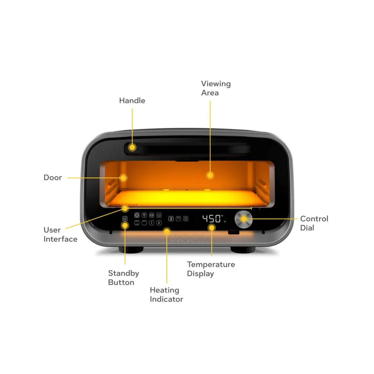 Ooni Volt 2 Pizza Oven Polar White - Image 3