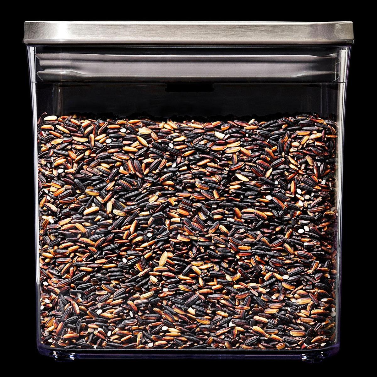 OXO POP 2.0 Steel Big Square Short Container 2.6L - Image 7