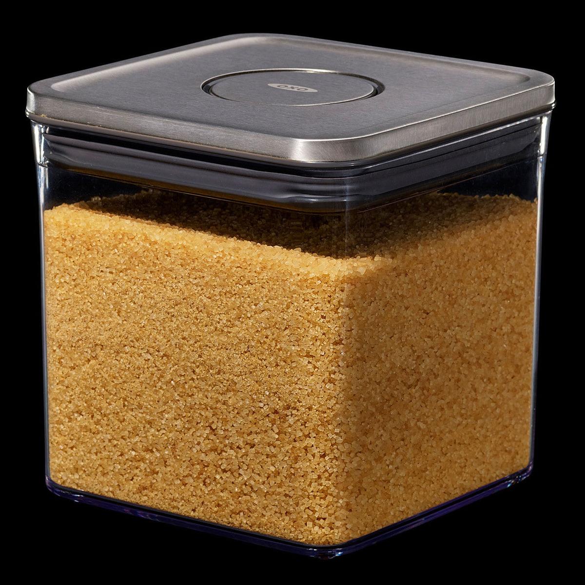OXO POP 2.0 Steel Big Square Short Container 2.6L - Image 8