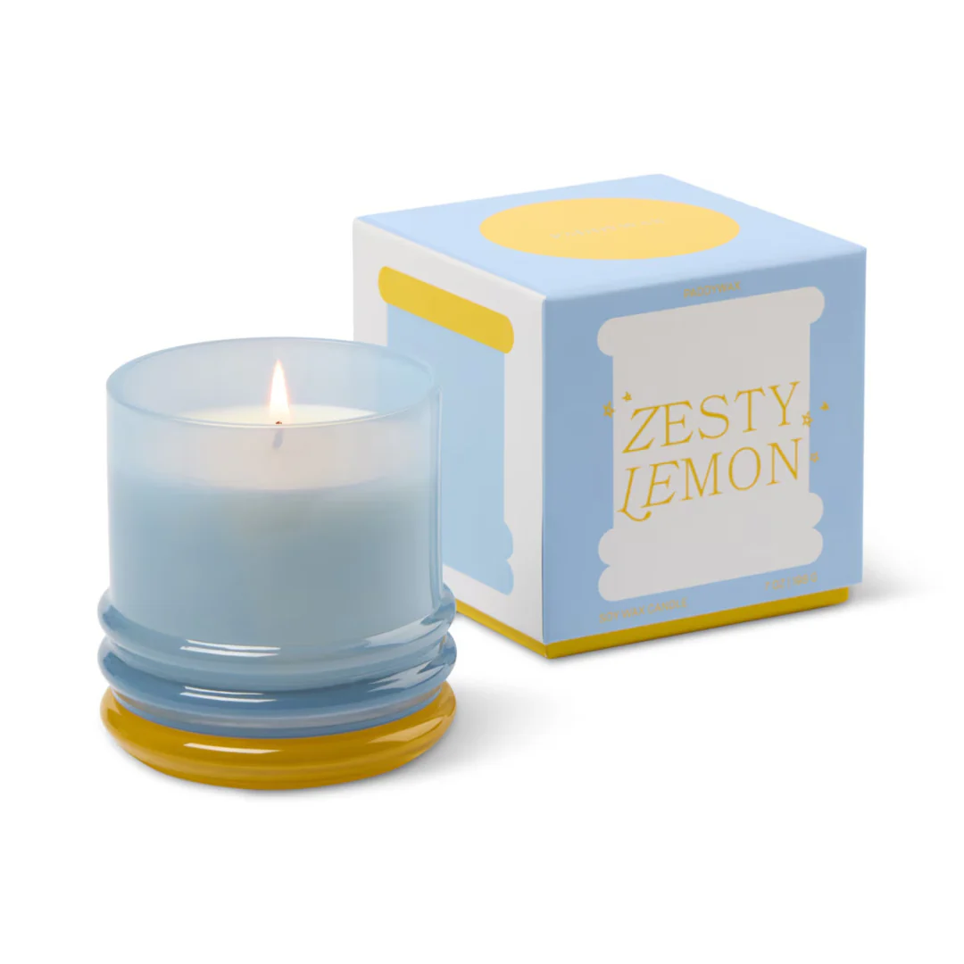 Paddywax Stacked Zesty Lemon Candle 198g - Image 4