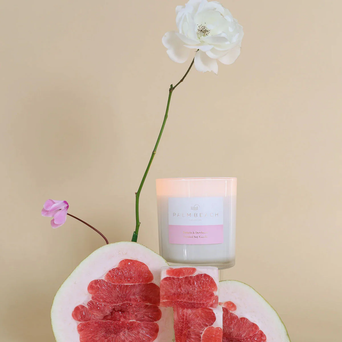 Palm Beach Collection Pomelo & Dewberry Candle 420g - Image 2