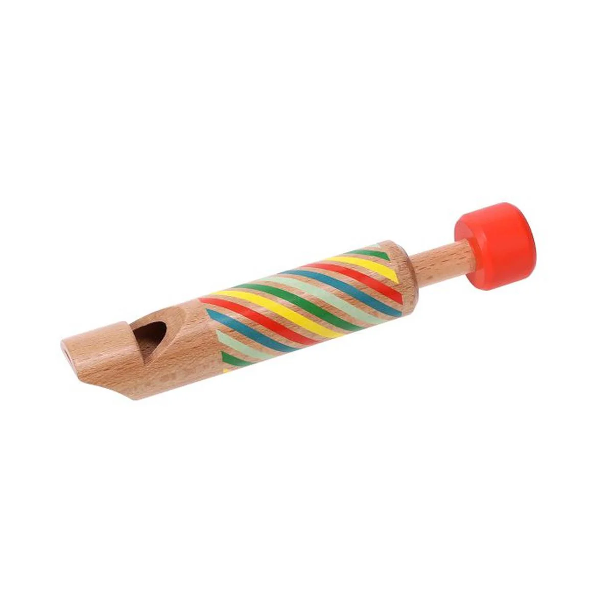 Petit Collage Slide and Play Wooden Whistle 14x2.7x2.7cm - Image 2