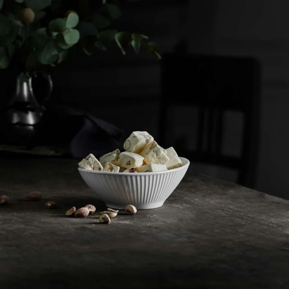 Pillivuyt Plisse Guacamole Dish White 15cm - Image 2