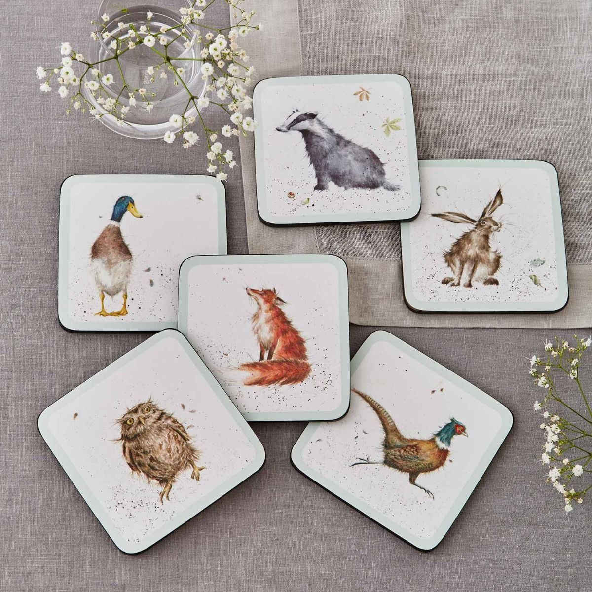 Pimpernel Wrendale Coasters Set of 6 - Image 10