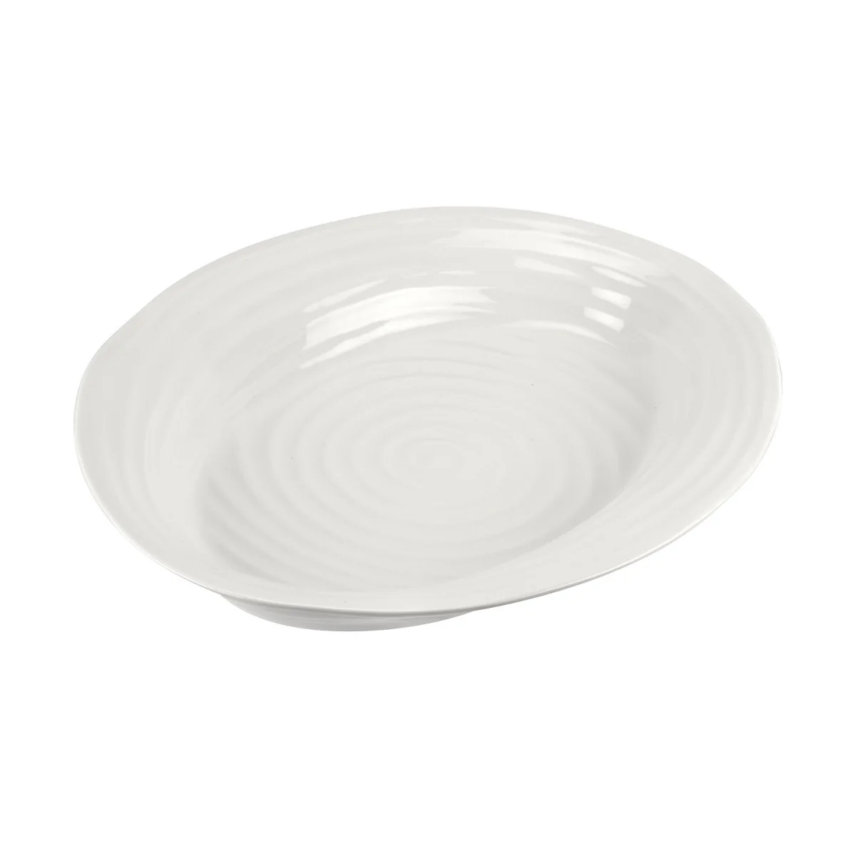 Portmeirion Sophie Conran Oval Platter White 34cm x 43cm - Image 4